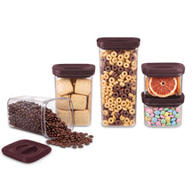 BerlingerHaus Storage Jar Set Matte Bordeaux 5-piece