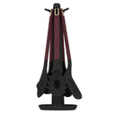 BerlingerHaus Kitchen Utensil Set with Rotating Stand Matte Bordeaux - Silicone - 6-Piece