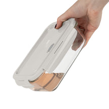 BerlingerHaus Glass Food Storage Containers Matte Cream - 3-piece - 570 ml, 840 ml & 1.18 Liter