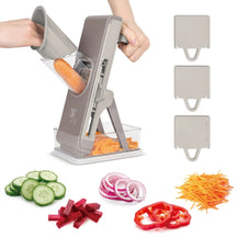 BerlingerHaus Mandoline / Vegetable Slicer Taupe - with Collection Tray