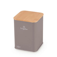 BerlingerHaus Panera con Botes de Almacenamiento Taupe - 4 piezas