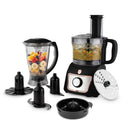 BerlingerHaus Food Processor / Food Chopper 8-in-1 Black Rose Gold - 500W