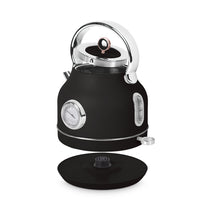 BerlingerHaus Hervidor de Agua Negro Roségold - con Termómetro - 1.7 Litros - 2200W