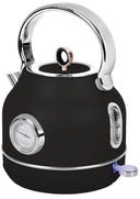 BerlingerHaus Hervidor de Agua Negro Roségold - con Termómetro - 1.7 Litros - 2200W