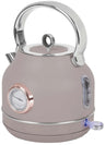 BerlingerHaus Electric Kettle Matte Taupe - with Thermometer - 1.7 Liter - 2200W