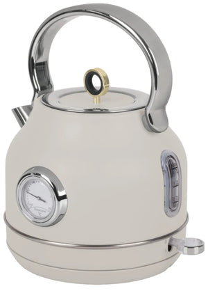 BerlingerHaus Electric Kettle Matte Cream - with Thermometer - 1.7 Liter - 2200W