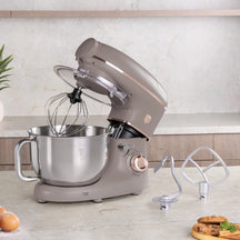 BerlingerHaus Multifunctional Stand Mixer Taupe - 4-in-1 - 1500W