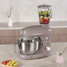 BerlingerHaus Multifunctional Stand Mixer Taupe - 4-in-1 - 1500W