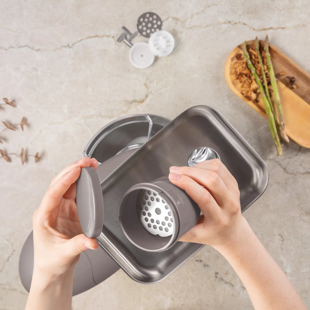 BerlingerHaus Multifunctional Stand Mixer Taupe - 4-in-1 - 1500W