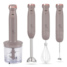 BerlingerHaus Immersion Blender Set Matte Taupe – 6-in-1 – 800 W