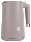 BerlingerHaus Electric Kettle Double-Walled Taupe - 1.7 Liter - 1800W
