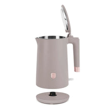 BerlingerHaus Electric Kettle Double-Walled Taupe - 1.7 Liter - 1800W