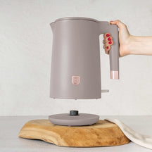 BerlingerHaus Electric Kettle Double-Walled Taupe - 1.7 Liter - 1800W