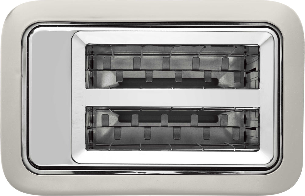 BerlingerHaus Digital Toaster Matte Cream - 2 Slots - 870W