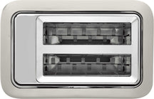 BerlingerHaus Digital Toaster Matte Cream - 2 Slots - 870W