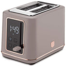 BerlingerHaus Digital Toaster Taupe - 2 Slots - 870W