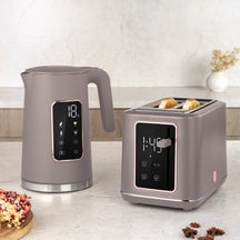 BerlingerHaus Tostadora Digital Taupe - 2 Ranuras - 870W
