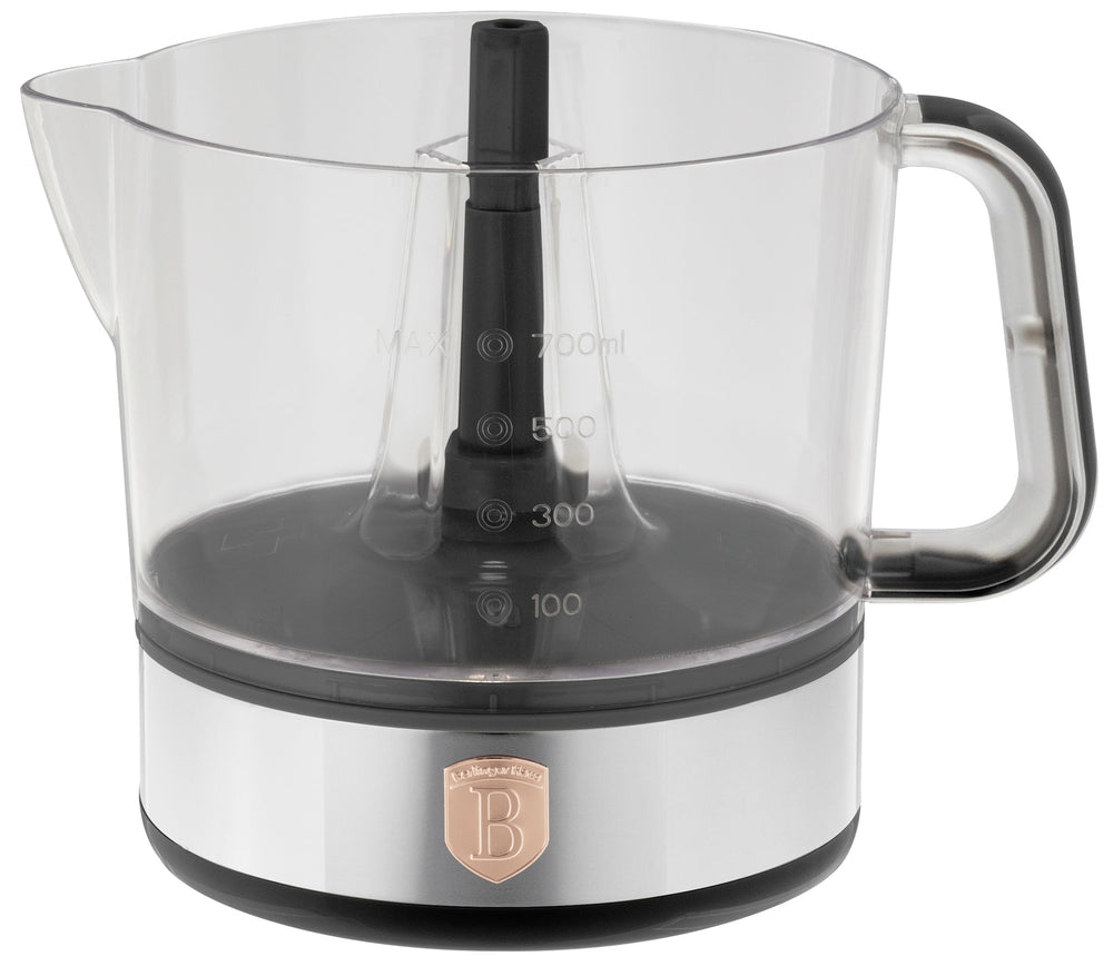 BerlingerHaus Electric Citrus Juicer / Orange Juicer Black Rose Gold - 0.7 L - 40 W