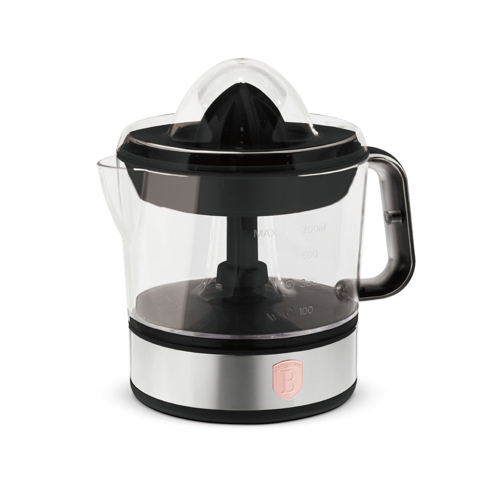 BerlingerHaus Electric Citrus Juicer / Orange Juicer Black Rose Gold - 0.7 L - 40 W