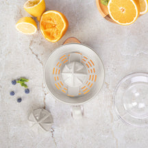 BerlingerHaus Electric Citrus Juicer / Orange Juicer Matte Cream - 0.7 L - 40 W