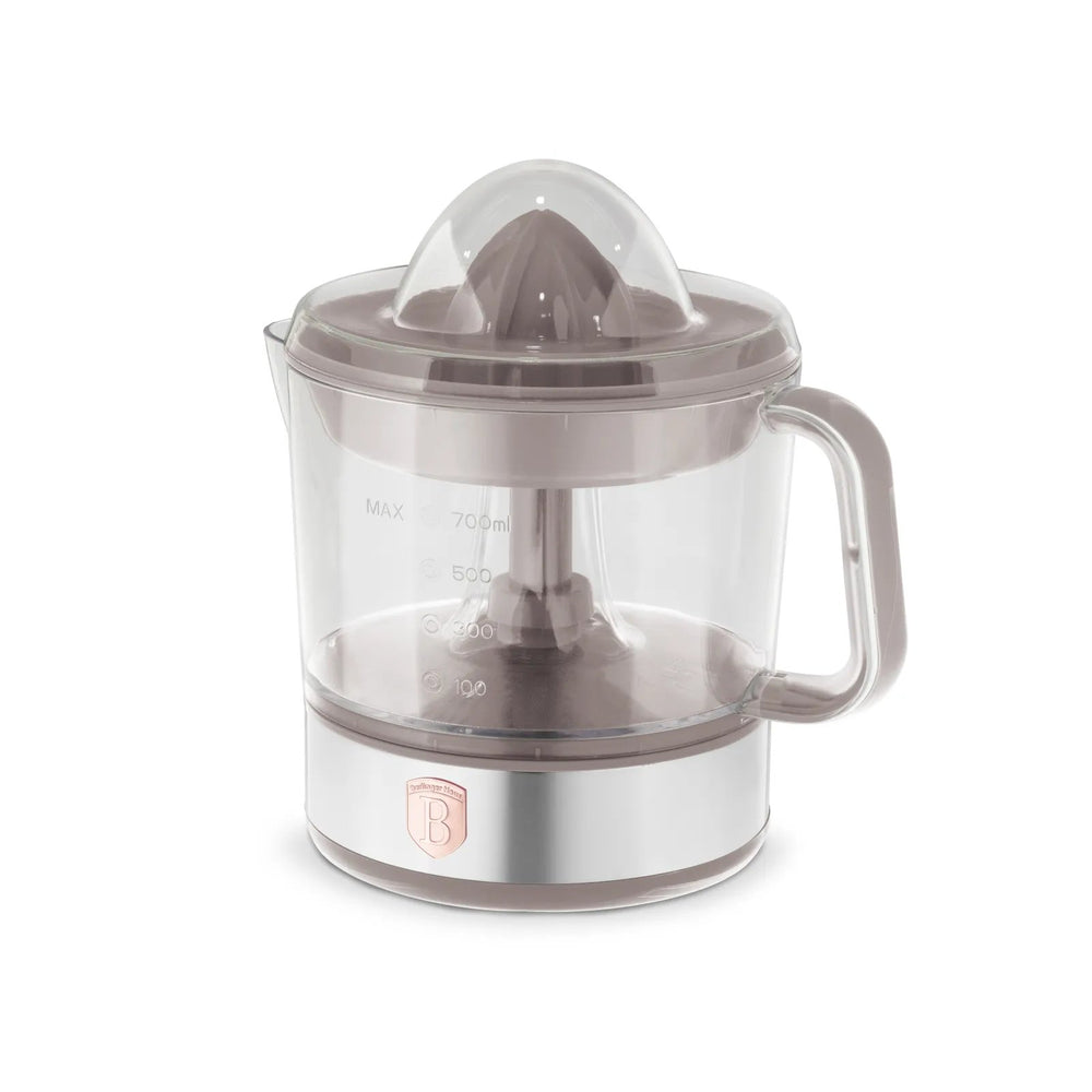 BerlingerHaus Exprimidor Eléctrico de Cítricos / Exprimidor de Naranjas Taupe - 0,7 L - 40 W