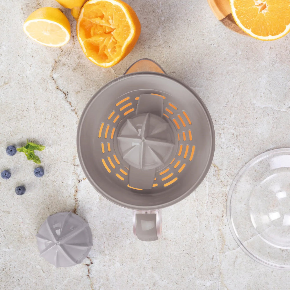 BerlingerHaus Exprimidor Eléctrico de Cítricos / Exprimidor de Naranjas Taupe - 0,7 L - 40 W
