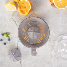 BerlingerHaus Exprimidor Eléctrico de Cítricos / Exprimidor de Naranjas Taupe - 0,7 L - 40 W