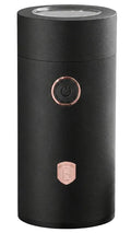BerlingerHaus Electric Coffee Grinder / Coffee Bean Mill - Black Rose Gold - 150W
