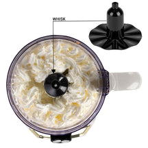 BerlingerHaus Food Processor / Food Chopper 8-in-1 Matte Cream - 500W
