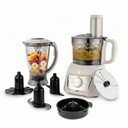 BerlingerHaus Food Processor / Food Chopper 8-in-1 Matte Cream - 500W