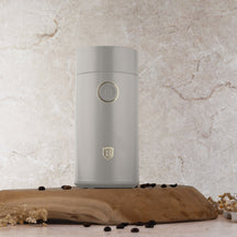 BerlingerHaus Molinillo de Café Eléctrico / Molinillo de Granos de Café - Mat Crème - 150W
