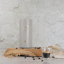 BerlingerHaus Molinillo de Café Eléctrico / Molinillo de Granos de Café - Mat Crème - 150W
