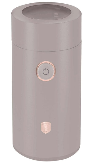 BerlingerHaus Electric Coffee Grinder / Coffee Bean Mill - Taupe - 150W