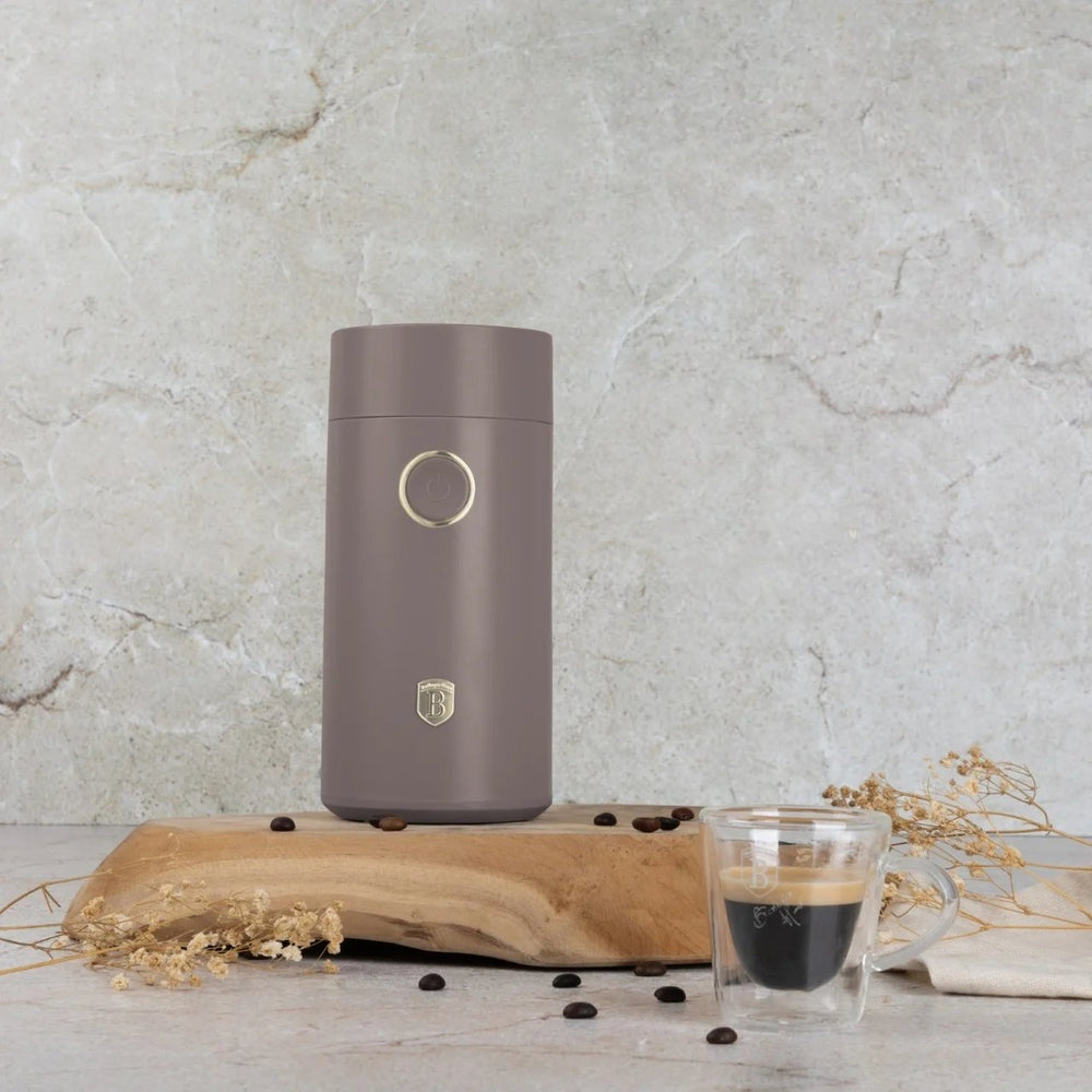 BerlingerHaus Molinillo de Café Eléctrico / Molinillo de Granos de Café - Taupe - 150W