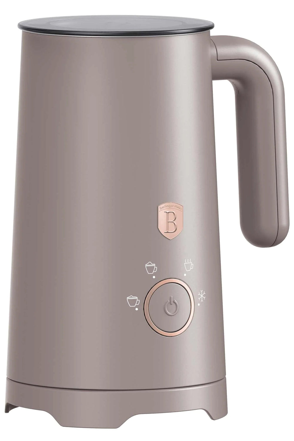 BerlingerHaus Electric Milk Frother 4-in-1 Taupe - 160 ml