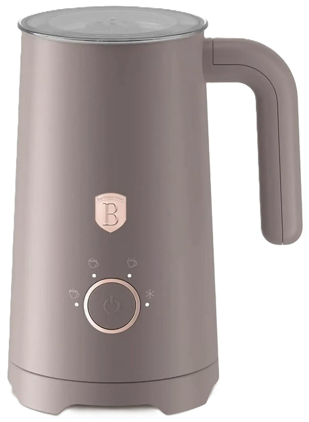 BerlingerHaus Electric Milk Frother 4-in-1 Taupe - 160 ml