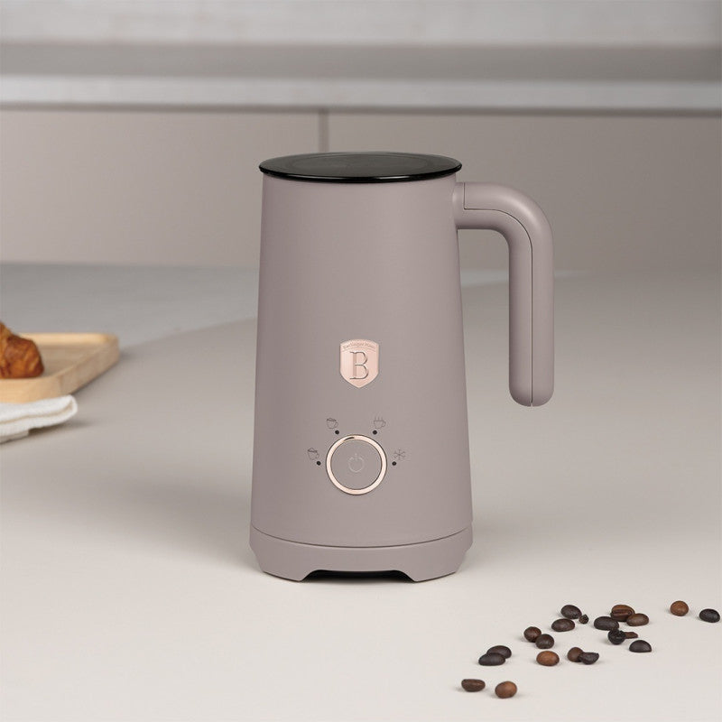 BerlingerHaus Electric Milk Frother 4-in-1 Taupe - 160 ml