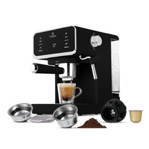 BerlingerHaus Espresso Machine / Piston Machine Digital Matte Black - 3-in-1 - 20 Bar - 1.0 Liter