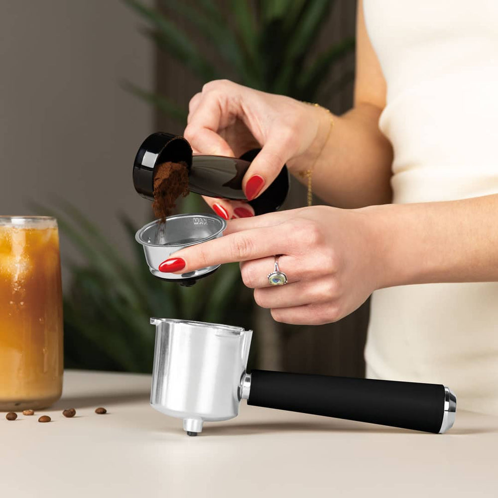 BerlingerHaus Espresso Machine / Piston Machine Digital Matte Black - 3-in-1 - 20 Bar - 1.0 Liter