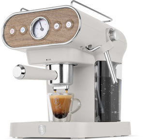 BerlingerHaus Espresso Machine / Piston Machine Digital Matte Cream - 3-in-1 - 20 Bar - 1.02 Liter