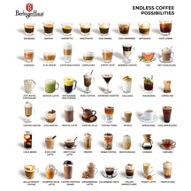 BerlingerHaus Espresso Machine / Piston Machine Digital Matte Cream - 3-in-1 - 20 Bar - 1.02 Liter