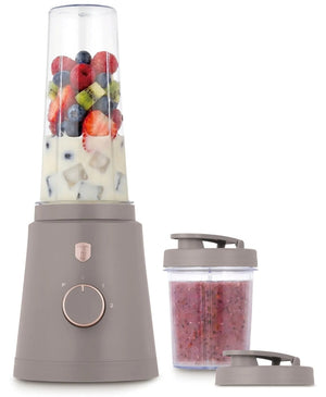 BerlingerHaus Smoothie Blender to Go Taupe - Incluye 2 Vasos - 320W