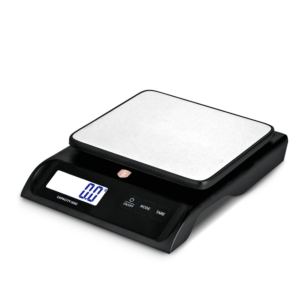 BerlingerHaus Digital Kitchen Scale Black Rose Gold - Maximum 6 kg