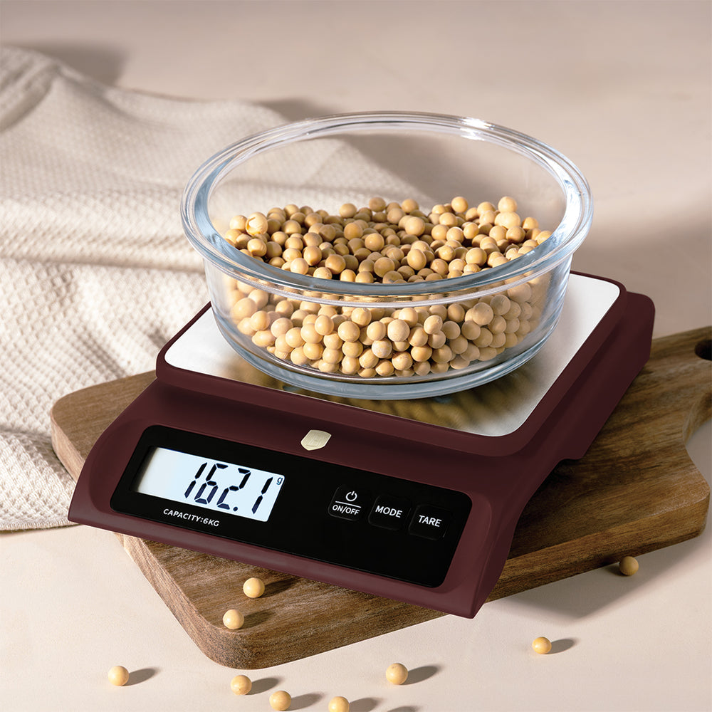 BerlingerHaus Báscula de Cocina Digital Burdeos - Máximo 6 kg