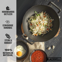 Blackwell pan set cast iron – grill pan 23 x 23 cm