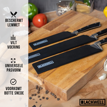 Blackwell Knife guard - Universal - Black - For knives with a blade up to 15 cm