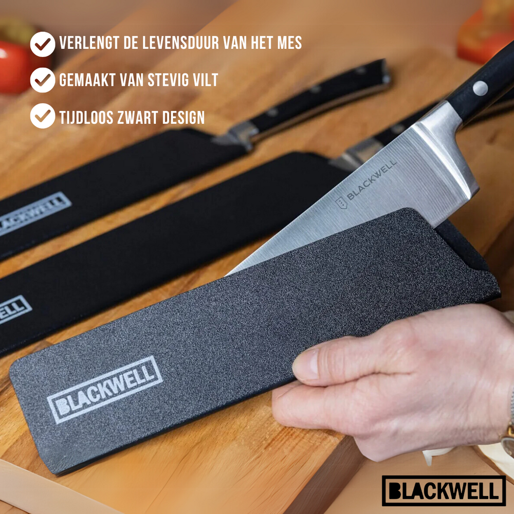 Blackwell Knife guard - Universal - Black - For knives with a blade up to 15 cm