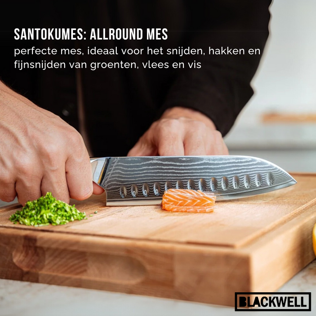 Cuchillo Santoku
