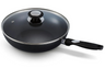 Beka Wok with glass lid Pro Induc ø 28 cm - ceramic non-stick coating