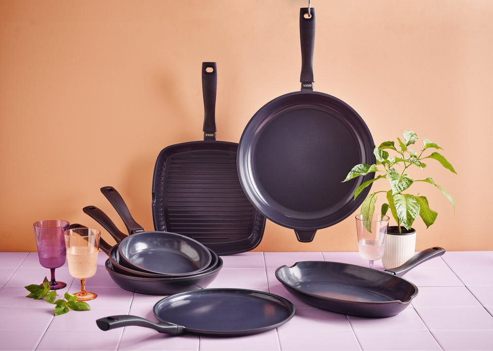 Beka Frying pan Energy R Ø 32 cm with helper handle – suitable for all heat sources – ceramic non-stick coating